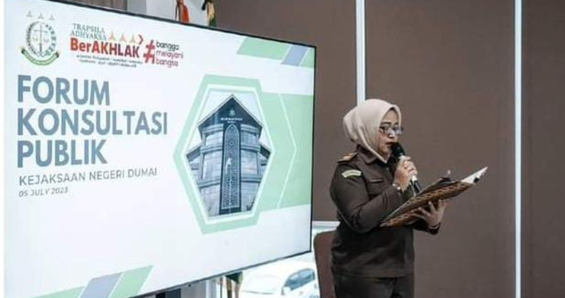 Pemerintah Kota Dumai Gelar Forum Konsultasi Publik di Kejaksaan