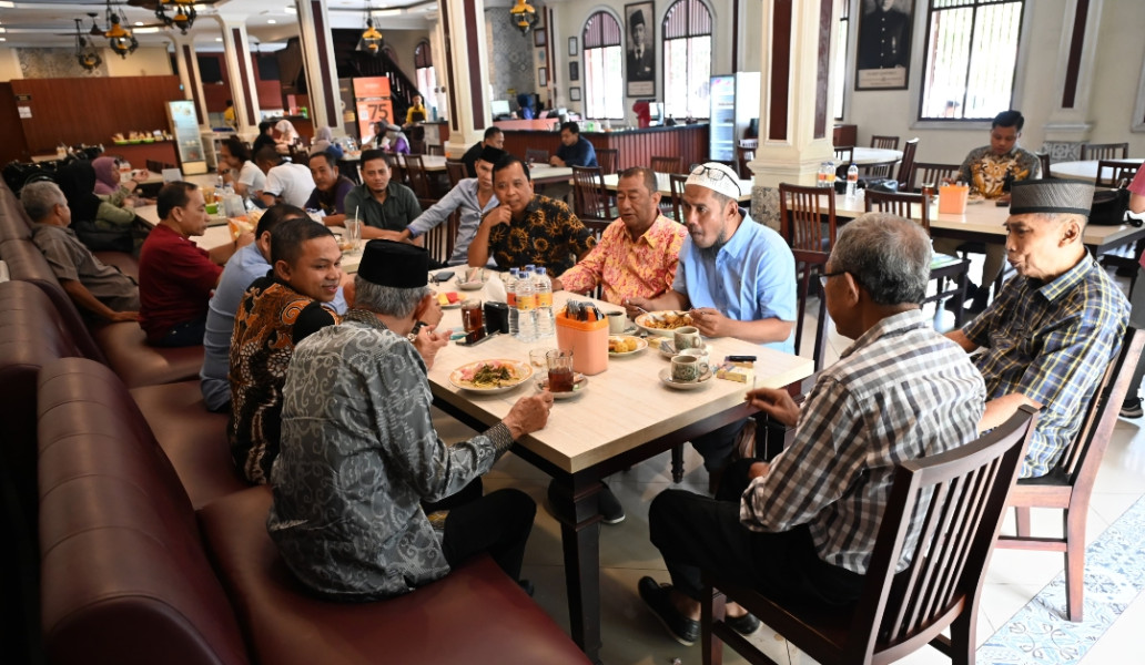 Silaturahmi dengan Tokoh dan TPK, Abdul Wahid Janji Perjuangkan Keadilan Tata Ruang Meranti