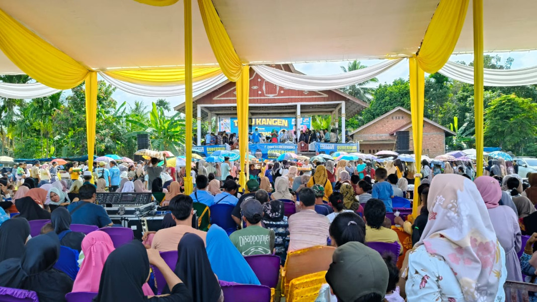 Warga Tebo Ulu Pilih Haris-Sani Untuk Lanjutkan Program Bantuan Rumah Ibadah, UMKM-Bantuan Pendidikan