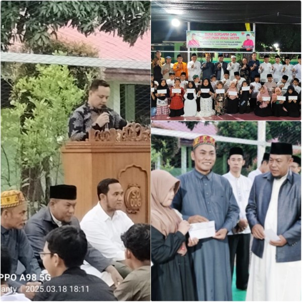 Bukber Dihadiri Plt Kadis Pendidikan, Komnas PA Pelalawan Apresiasi Duta Anti Kekerasan Anak SDN 006