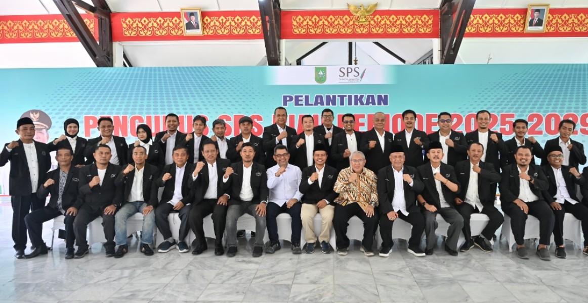Pengurus SPS Riau 2025–2029 Resmi Dilantik, Saidul Tombang: Perusahaan Pers Butuh Terobosan!