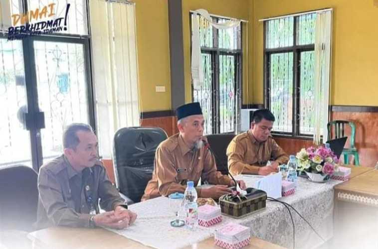 Wako Dumai Pimpin Rapat Pemindahan Pasar Ikan Ke Kelakap Tujuh