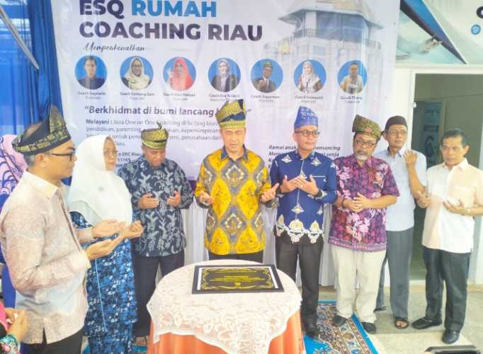 Miliki 7 Coach Bersertifikat, ESQ Rumah Coaching Riau Diresmikan