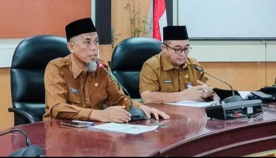 Wako Paisal Pimpin Rakor Persiapan HUT Kota Dumai ke-24