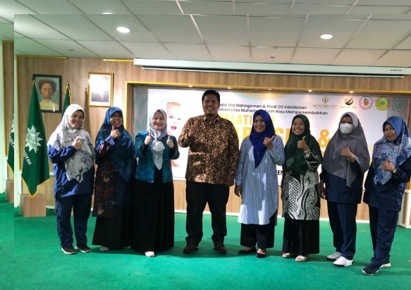 Gandeng LKP Satu Visi Manajemen, Prodi Kebidanan UMRI Gelar Pelatihan Baby SPA and Mom Treatment