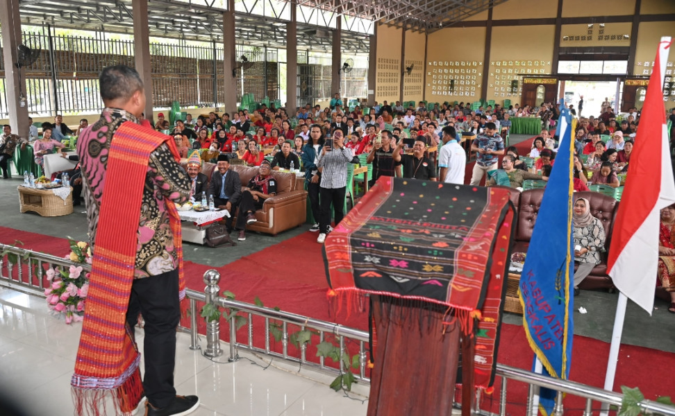 Ikatan Keluarga Batak Riau Bengkalis Beri Dukungan Kepada Paslon Cagubri Abdul Wahid-SF. Hariyanto