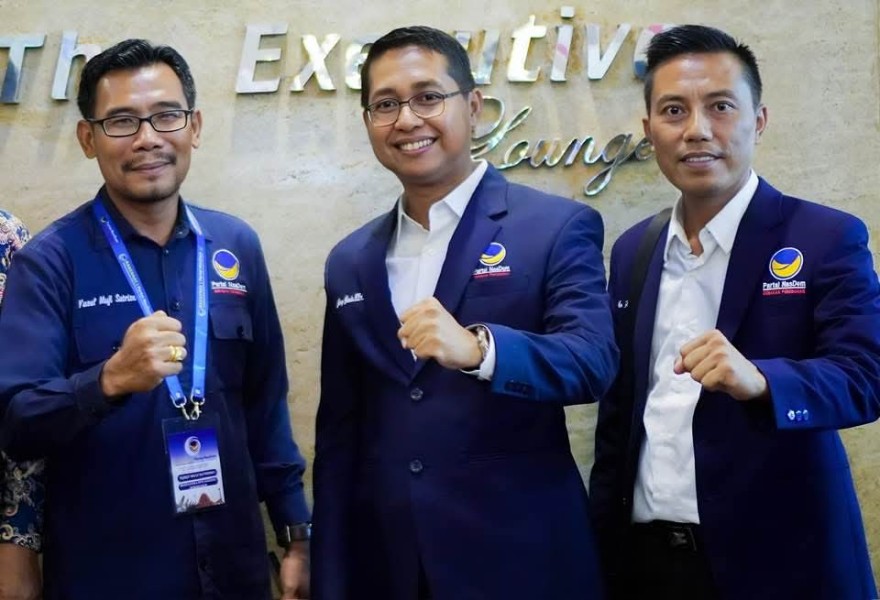 Strategis Penguatan Struktur Kepartaian, DPD NasDem Rohil Kirim Delegasi Di Rakernas Makasar