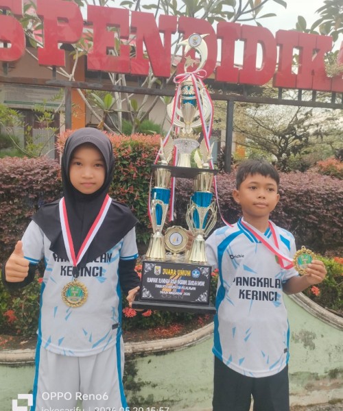 Dua Atlet SDN 006 Pangkalan Kerinci Sabet Emas O2SN Kabupaten, Siap Wakili Riau ke Tingkat Provinsi