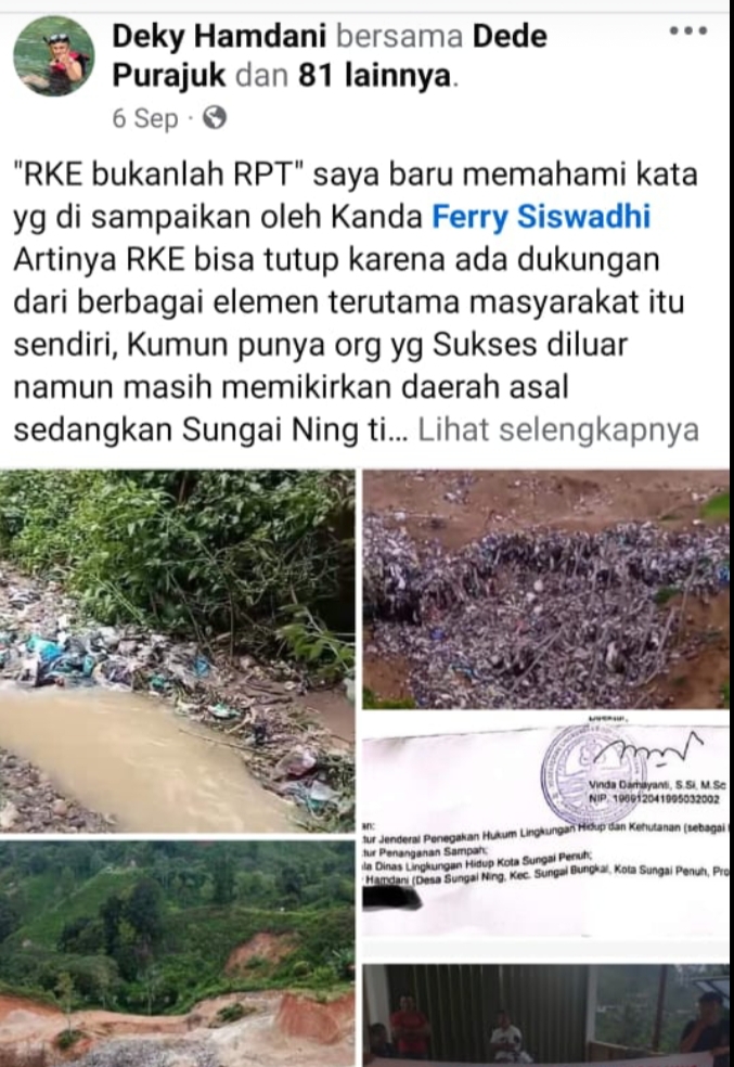 Sungai Ning Menangis...! 