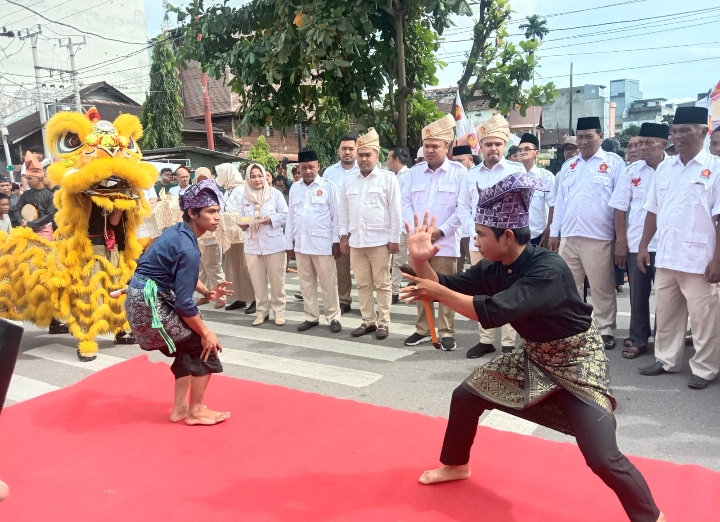 Pelantikan PAC Partai Gerindra Se-Rohil , H.Syafruddin : Pemilu 2024 Gerindra Siap Dampingi Partai Golkar