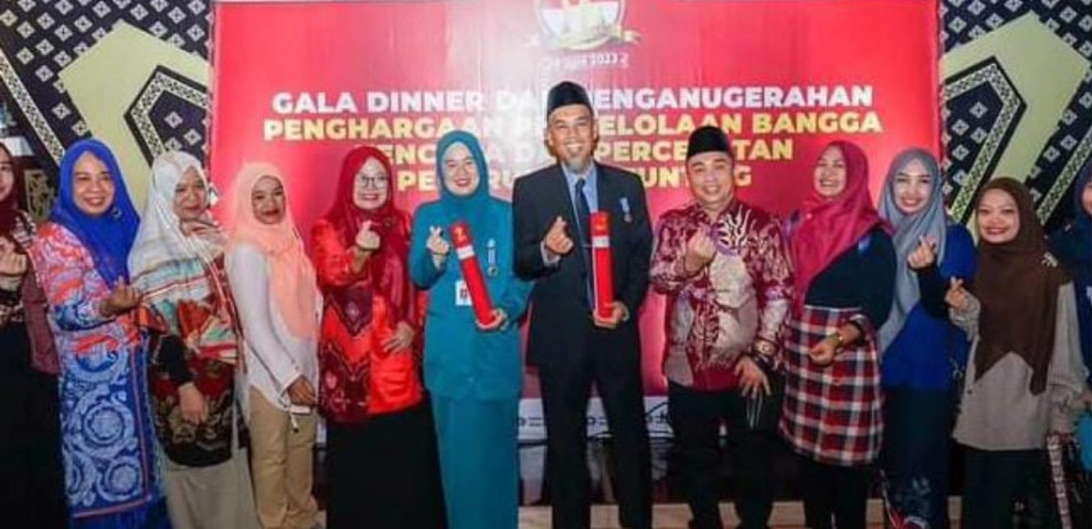 Walikota Dumai Terima Penghargaan BKKBN RI