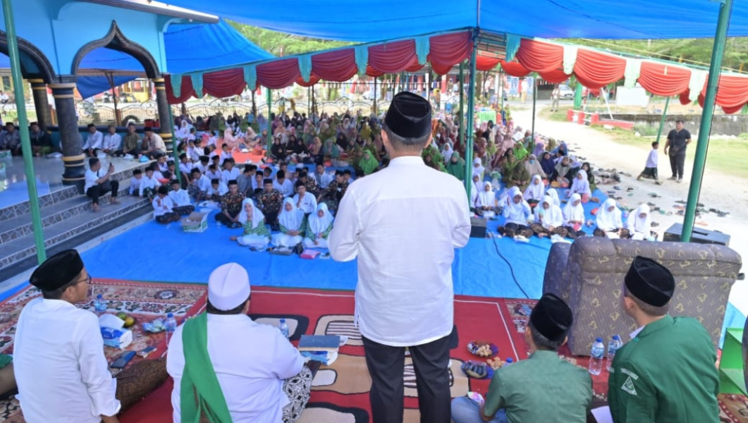 Nyalon Gubernur, Abdul Wahid Berkomitmen Tuntaskan Infrastruktur