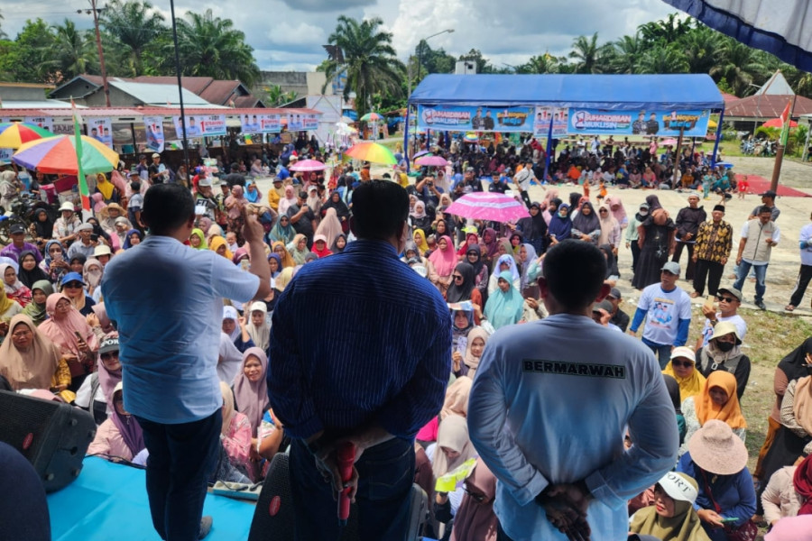 Suhardiman Amby dan Abdul Wahid  Komit Saling Sinergi Bangun Kuansing, Ajak Masyarakat Pilih Nomor 1