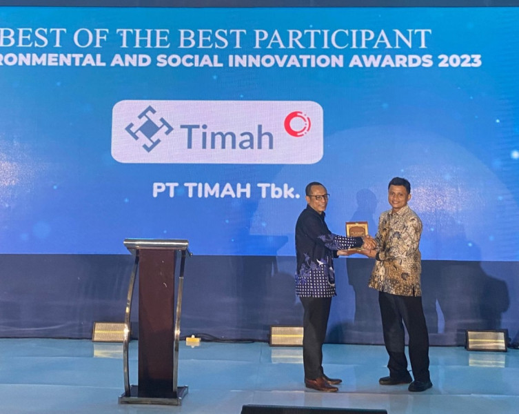 PT Timah Tbk Boyong 35 Penghargaan ENSIA 2023 dan Best of The Best Participant