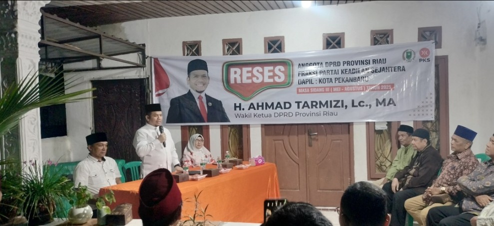 Gelar Masa Sidang III 2025, Wakil Ketua DPRD Riau Ahmad Tarmizi Serap Aspirasi Warga Kecamatan Sail