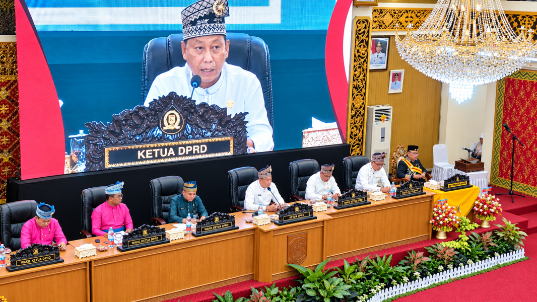 Sempena Peringatan HUT Kabupaten Pelalawan ke 27, DPRD Gelar Rapat Paripurna Istimewa