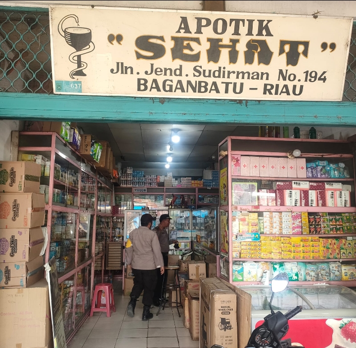 Penarikan Obat Sirup Anak Anak ,Polres Rohil Turun Cek Toko & Apotik