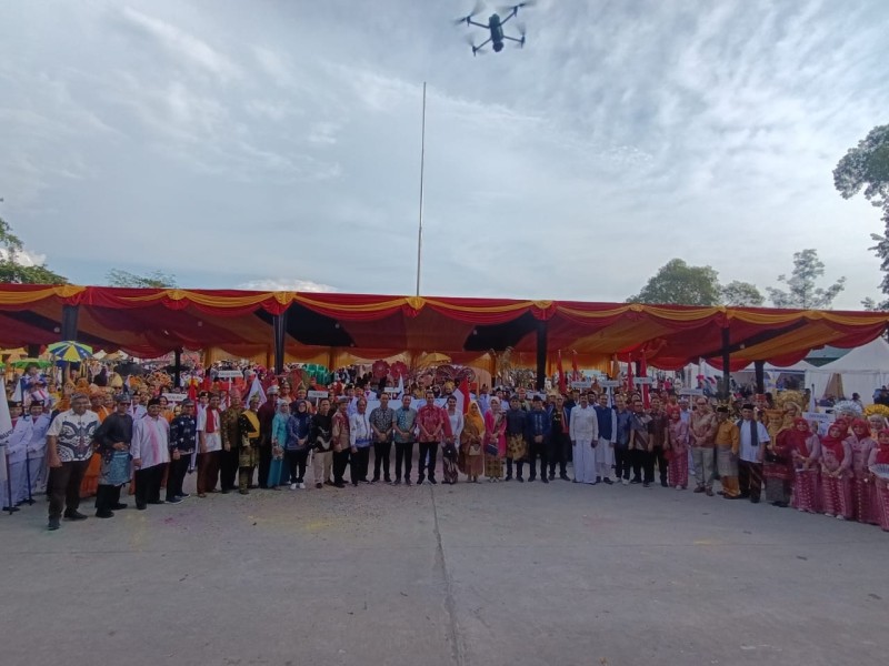Pawai PSB 2025 Riau Kompleks Meriah, Wabup Pelalawan Beri Apresiasi