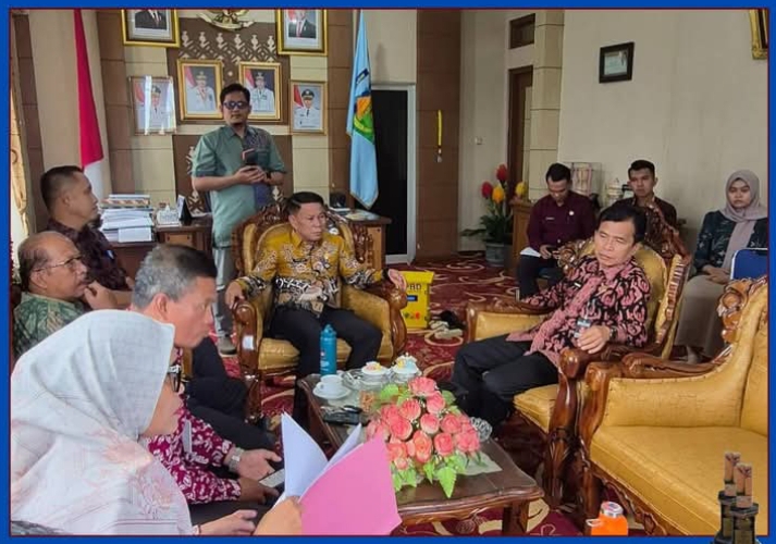 Pemkot Sungai Penuh Terima Bantuan Early Warning System Untuk Siaga Bencana.