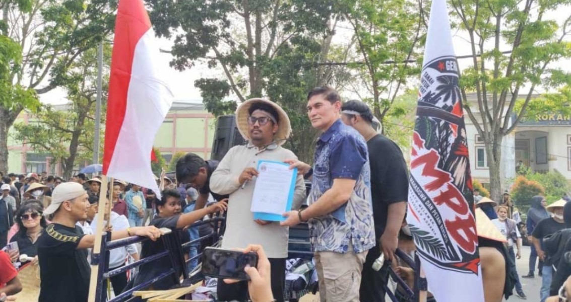 Mahasiswa dan Petani di Riau Dorong Pengusutan Dana Mafia Tanah