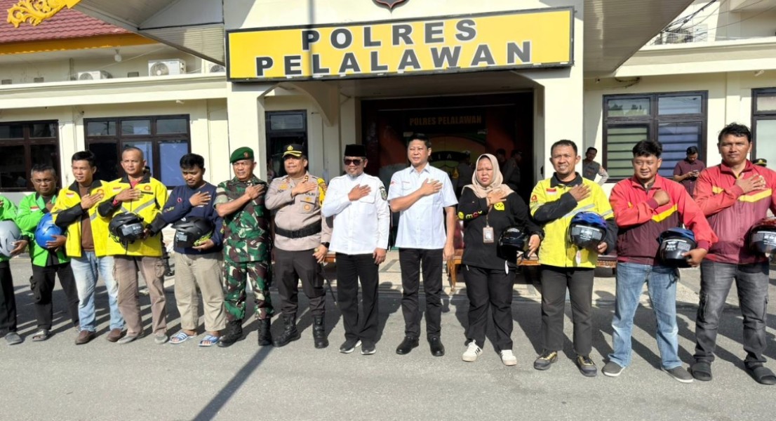 Bupati Zukri Pimpin Gelar Pasukan Operasi Ketupat Lancang Kuning 2026