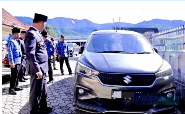 Pj Bupati Asraf Tertibkan Belasan Mobnas Tanpa Logo dan Plat Dinas Pemkab Kerinci
