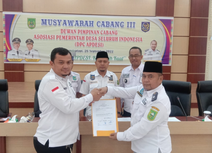 Dedi Wahyudi Nakhodai APDESI Rohil 2022-2027