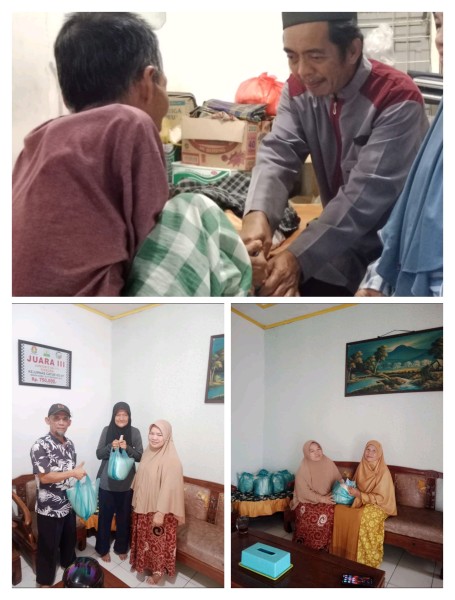 Ramadan Berbagi, Keikhlasan Alumni SDN 005 Pekanbaru Menyentuh Hati