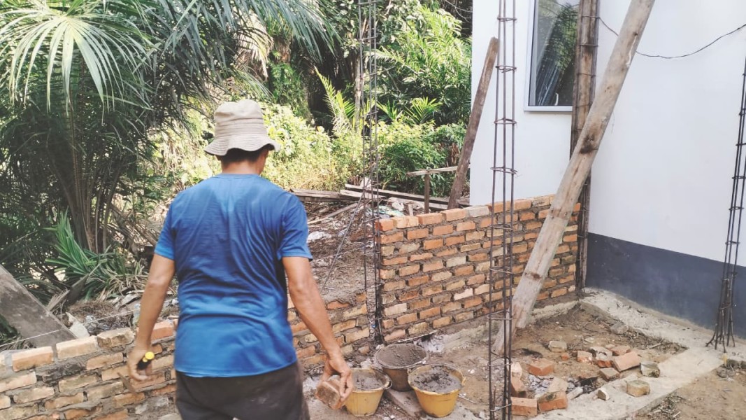 Jangkau Pelosok Pelalawan, Program MCK TMMD Ke-129 Kodim 0313/KPR Merambah Desa Kuala Panduk