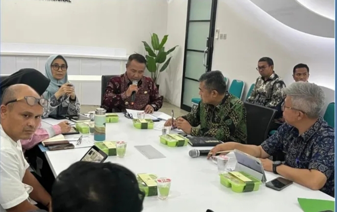 Wako Alfin Sambangi Kementerian ATR / BPN, Perjuangkan Kota Sungai Penuh Jadi Pusat Kegiatan Wilayah
