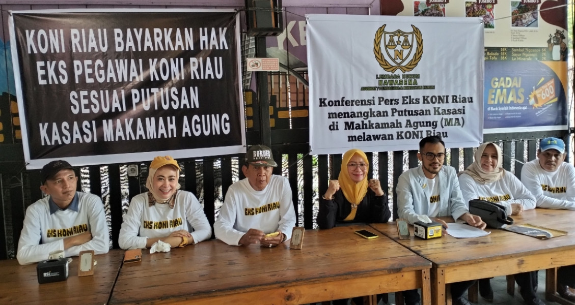 Mahkamah Agung Tolak Kasasi KONI Riau, Murza: Mereka Harus Bayar Pesangon Eks Pegawai