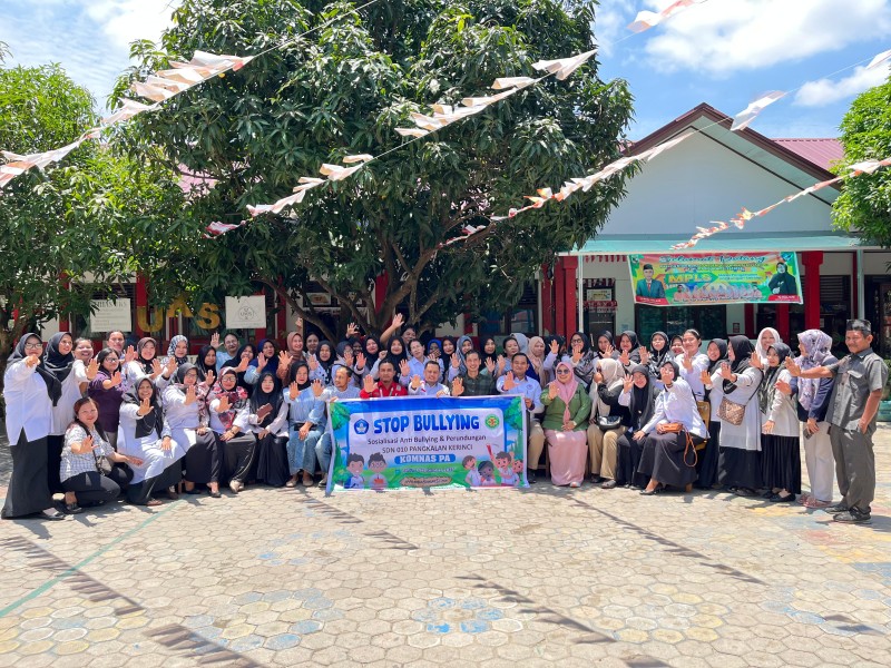 Edukasi Stop Bullying di SDN 010 Pangkalan Kerinci Hadirkan Kolaborasi Komnas PA, Guru, dan Orangtua
