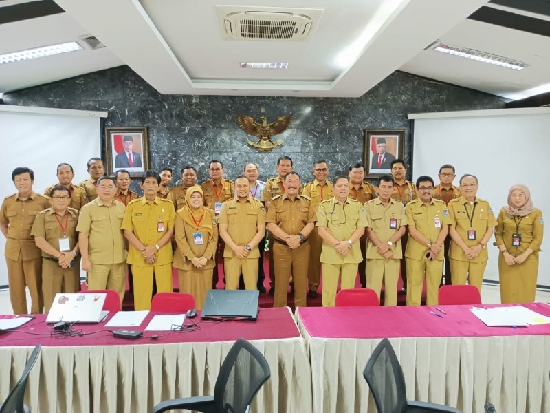 Evaluasi Kinerja Triwulan III, Tim Evaluator Kemendagri Apresiasi Kinerja Pj. Bupati Kerinci