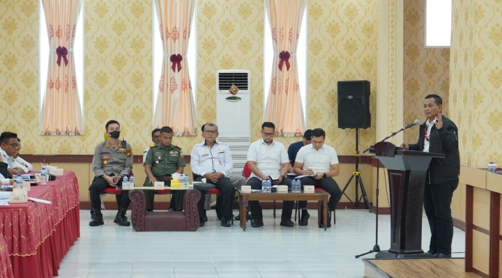 Serapan Anggaran Dinkes Rendah , Tim Satgas PEN Mabes Polri Asistensi Pemkab Rohil