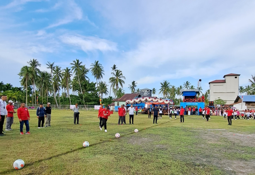 BukaTurnament Serapung Cup Ke-XV, H Zukri Ajak Masyarakat Hidup Sehat