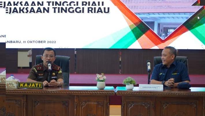 Sinergi PTPN V Akselerasi Digitalisasi Kejati Riau