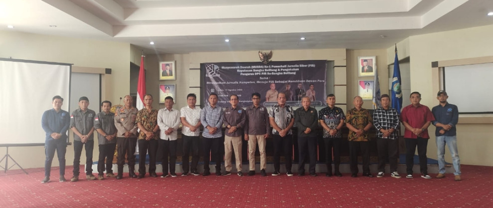 Aklamasi, Rikky Fermana Jabat Ketua PJS Babel