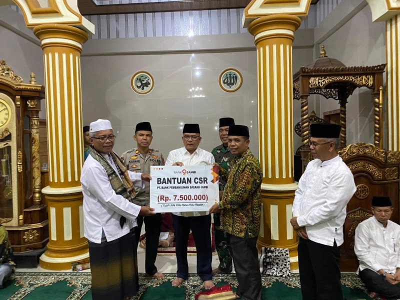 Sekda Kabupaten Kerinci Gelar Sapari Ramadhan di Mesjid Baiturrahman Kecamatan Batang Merangin
