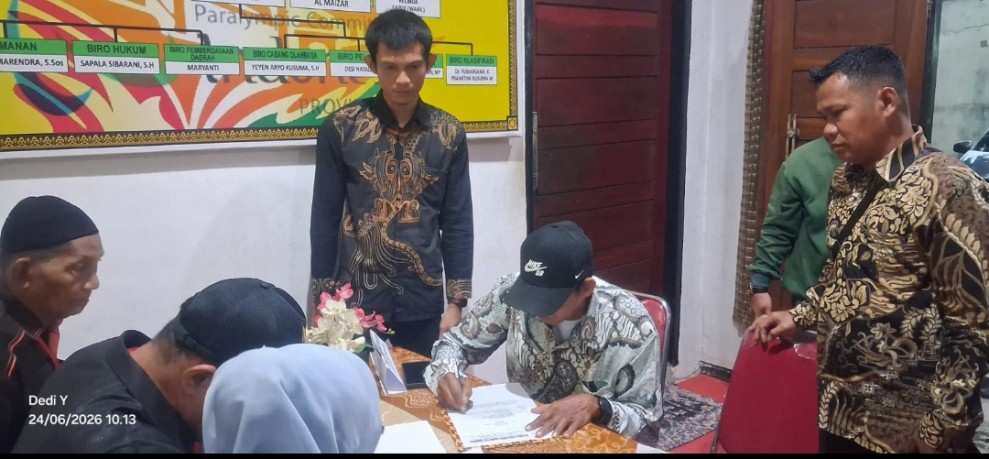 Didukung 12 NPCI Kabupaten/Kota, Indra Warman Mendaftar Balon Ketua NPCI Riau Periode 2026-2031