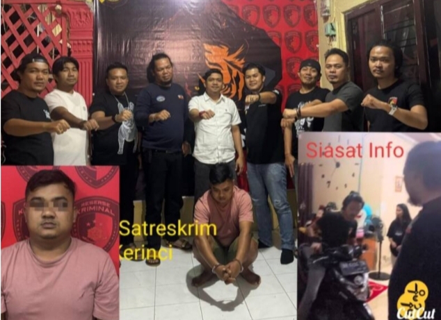 YS, Penadah Asal Kerinci Buron Polda Riau di Tangkap Oleh Tim Opsnal Satreskrim Polres Kerinci