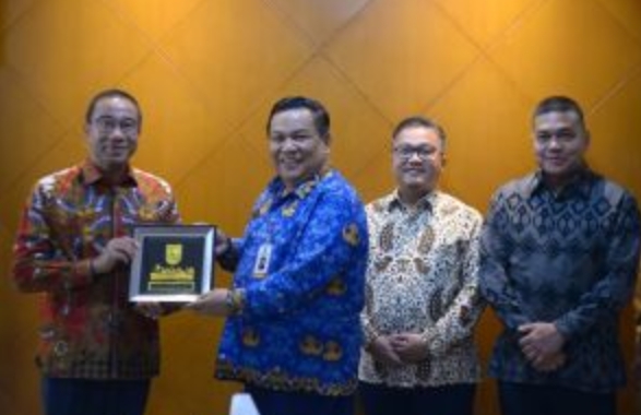 Pemprov Riau Terima Audiensi Bank Sumut