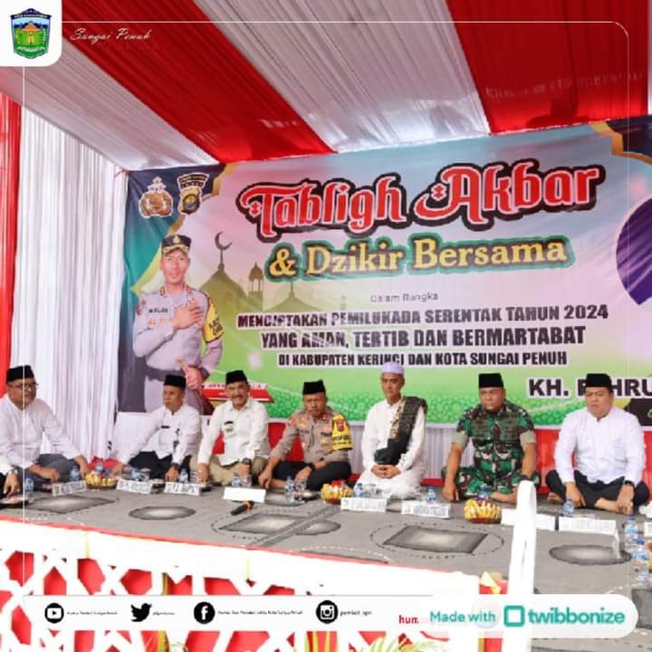 Dzikir Akbar dan Doa Bersama Untuk Pilkada Damai