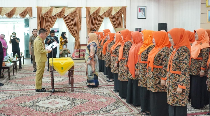 Sanimar, Nakhodai Organisasi  GOW Rohil ,Bupati Minta GOW Perbaharui Program Kerja