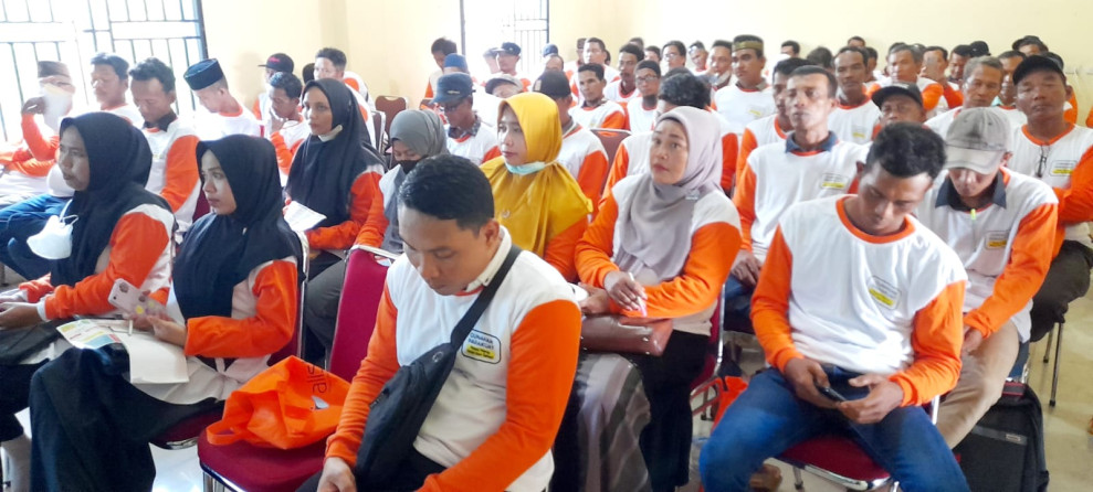 DKPP Rohil Gelar Training Penggunaan herbisida Terbatas