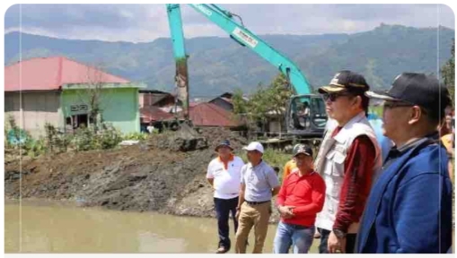 Goro Bersama 3 Desa Tanjung, Wako: Tahun 2025 Sungai Batang Merao di Normalisasi dan Dibuat Kolam Retensi