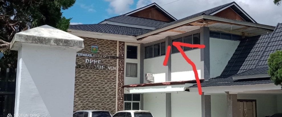 Habiskan Anggaran 2 Milyar, Rehab Gedung DPRD Kota Sungai Penuh Tak Kunjung Selesai