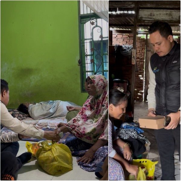 Beri Doa dan Bantuan, Sahabat Jumat Hadir di Tengah Warga yang Kesulitan