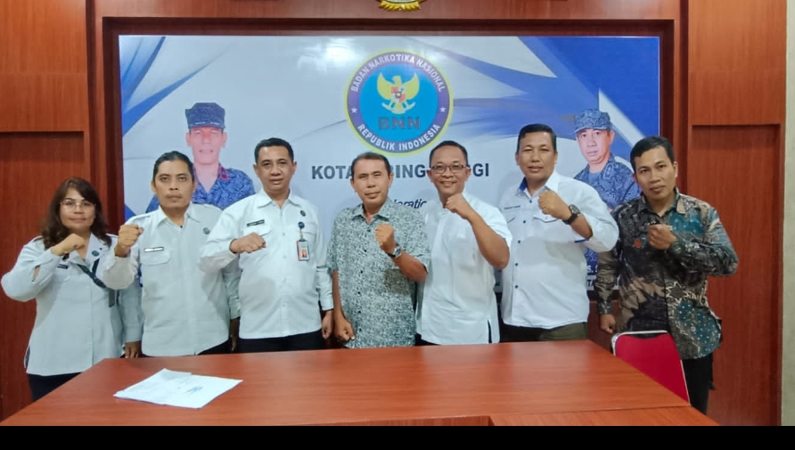 Bangun Sinergitas, DPC PJS Tebingtinggi Sambangi Kantor BNN
