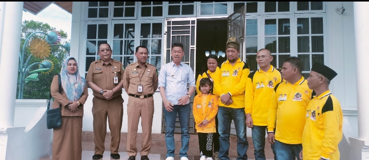 Bupati Rohil Lepas Keberangkatan Natasya ke Asean Games Thailand