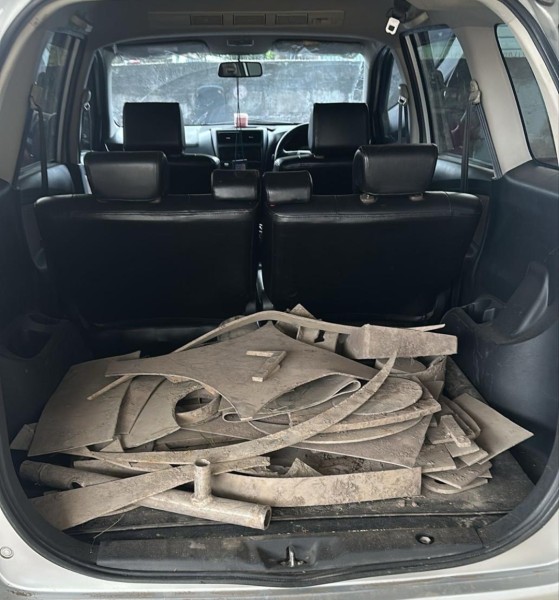 Diduga Campur Tangan Orang Dalam, Security RAPP Lindungi Pencuri Besi Tua